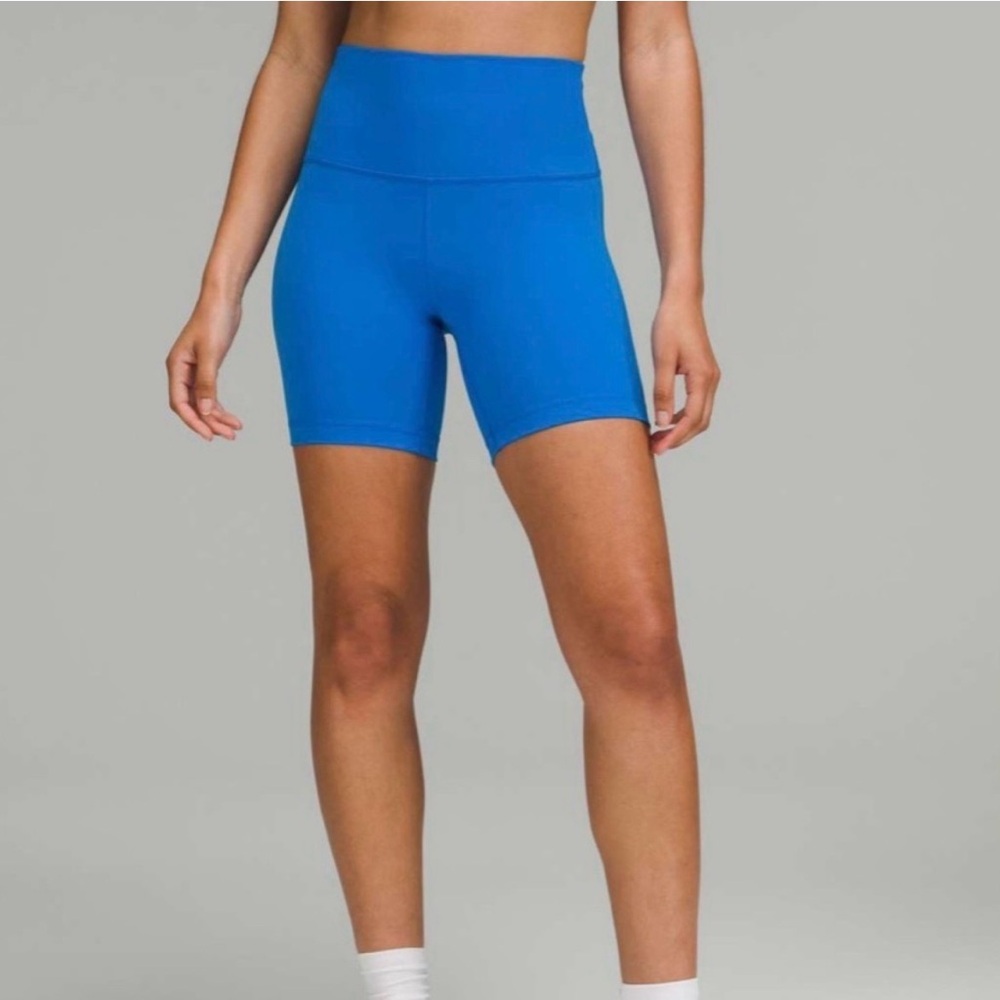 Lululemon Wunder Train Shorte 6” Poolside size 8